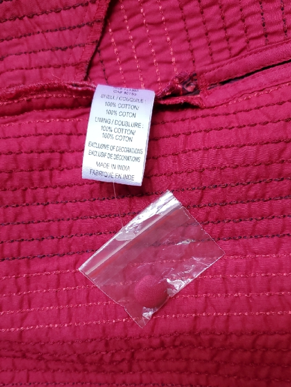 Rara Avis Long Women's Jacket - Pink & Red - Picture 5 of 6